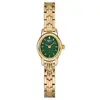 Reloj Mia Vintage Pequeño Dorado Frijol Cuarzo Versátil Ins Estilo Hong Kong Pulsera Retro Reloj para Mujer Moda Transfronteriza Artículo Caliente de Comercio Exterior