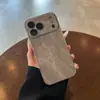 Patrón de Mezclilla de Cuatro Bordes Adecuado para Funda de Teléfono Móvil Iphone17, Cubierta Protectora Anticaídas de Tacto Suave con Ventana Grande Todo Incluido Apple 16
