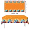 Novo Conjunto de Decoração, Pratos de Papel, Copos de Papel e Bandeirinhas Temáticos de Dragon Ball para Festa de Aniversário Infantil Transfronteiriça