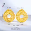Tienda de oro con el mismo oro de arena francés antiguo año tras año más que hueco rico carpa koi hebilla de seguridad colgante accesorios diy collar