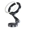 Soporte para Teléfono Móvil de Coche, Soporte Magnético Plegable para Tablero de Coche, Soporte Universal de Soporte para Navegación