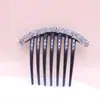Coreia do Sul grande pente de plástico com strass para cabelo franja cabelo quebrado prendedor de cabelo pressão placa de trás da cabeça prendedor de cabelo acessório de cabelo para cabeça
