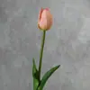 Flores Artificiales, Tulipanes de Goma Suave, Tulipanes de Silicona de Látex, Tulipanes de Tacto Realista, Multicolor en Stock, Decoración del Hogar