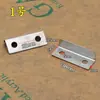 Placa Plana Plancha Forma de 7 Placa de Bloqueo para Muebles Escuadra de Esquina Tope para Puerta de Gabinete Forma de L Pasador de Soporte para Partición Tope Otro