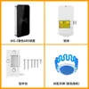 Cerradura de armario de almacenamiento de artículos paralelos para centro de baños de sauna con tarjeta ic electrónica NFC, aleación de zinc, cerradura con contraseña táctil de cuerpo biológico