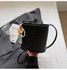 Bolso de Hombro para Mujer Transfronterizo de Moda 2025 Nuevo Bolso Versátil Casual de Axila con Patrón Bandolera Bolso Balde