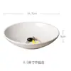 Louça de Mesa de Cerâmica Branca de Cor Pura Criativa Chinesa Restaurante Chinês Prato Fundo Redondo Prato de Cozinha Prato para Pratos de Fusão Prato para Pratos Quentes