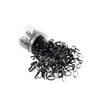 Elásticos de cabelo descartáveis para mulheres, espessos e de alta elasticidade, duráveis e que não apertam os cabelos