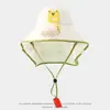 Nuevo sombrero de protección solar para niños con ventilador alimentado por energía solar, protección UV y parasol