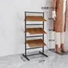 Estante Móvil para Colgar Ropa, Estante de Almacenamiento y Organización para Tienda de Ropa, Estante de Múltiples Niveles para Almacenamiento de Ropa de Mujer y Pantalones