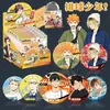Merchandising Popular de Estrellas de Anime Insignias de Caja Sorpresa 75mm Hojalata Láser Doble Destello Artesanía Mixta Al por Mayor