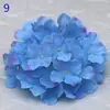 Venta directa de fábrica flor de hortensia de simulación flor de hortensia 27 Tenedores Hortensia grande cabeza de hortensia de simulación 37 colores