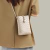 Bolsa para Celular Feminina 2026 Verão Nova Mini Bolsa Bolsa Transversal de Couro Genuíno Bolsa de Cintura de Alta Qualidade Bolsa de Viagem