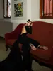 Vestido sexy de estilo europeo y americano transfronterizo para mujeres elegantes, con diseño de espalda descubierta y tirantes fluidos, perfecto para eventos nocturnos.