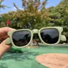 Óculos de Sol Polarizados de Silicone para Crianças Meninas Ano Cruzamento Estilo Coreano Europeu e Americano Avançado Estilo Simples Óculos de Sol da Moda Crianças