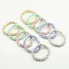 Goma Elástica Básica Simple Nudada Trenzada Scrunchie para Atar el Cabello Cuerda para el Cabello Alta Elasticidad Goma Elástica Duradera Accesorio para Cola de Caballo