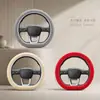 Cubierta de Felpa para Volante de Coche de Invierno Elástica Estirable Cubierta de Agarre de Felpa Transfronteriza AliExpress Sencilla Cubierta Antihielo para Agarre de Mano