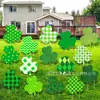El St Más Vendido de Amazon. Decoración Colgante del Día de San Patricio, un Trébol Colgante para Decoración Interior y Exterior de Césped y Jardín