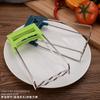 Suministro transfronterizo de buena calidad clip para bandeja de acero inoxidable herramientas de cocina clip antiquemaduras pinza para bandeja pinza para tazón LOGO