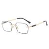 Gafas Planas de Moda para Hombre, Estilo Nuevo, Anti-Luz Azul, para Leer en Computadoras y Teléfonos Móviles, Gafas de Lectura Anti-Fatiga para Personas de Mediana Edad y Mayores