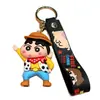 Kros desenho animado Crayon Shin-chan figura cosplay fofa presente chaveiro pingente de bolsa presente de máquina de garra chaveiro