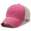 Gorra de Béisbol Vintage Lavada Gorra de Malla Transpirable para Hombres y Mujeres Protección Solar Sombrero Parasol Disponible en Múltiples Colores