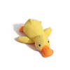 Carga Pato Juguete para Perro Peluche Pato Dormilón Juguete de Voz para Mascota Resistente a Molares Juguete Autocurativo para Perro