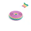 Juguete Impreso en 3D Corazón Redondo en Forma de Corazón Juguete para Aliviar el Estrés Torre de Rábanos Fidget Fractal Hexágono Juguete para Aliviar el Estrés