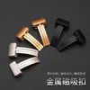 Hebilla Plegable Magnética de Aleación de Zinc Lista para Usar para Correa de Reloj Inteligente de Silicona/Cuero Apple/Huawei/Samsung