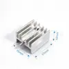 Ventas Directas de Fábrica Disipador de Calor para Chip To220 Aluminio Placa Base Mos Fuente de Alimentación Bloque Térmico Refrigeración de Semiconductores Radiador