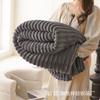 Manta de felpa de conejo ligera y de lujo para sofá, manta informal, manta gruesa y cálida para dormitorio, manta para aire acondicionado, manta para siesta, para otoño e invierno.
