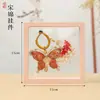 Artículos de Regalo Culturales y Creativos para Atracciones Turísticas: Saquitos de Incienso, Colgantes de Caballo de Metal, Amuletos de Bolsa de Brocado Song de Estilo Chino, Llaveros de Recuerdo de Viaje