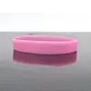 Pulseiras de Cor Sólida em Estoque, Pulseiras de Silicone Luminosas, Embossadas para Grupos Jovens e Estudantis, Pulseiras de Cor Sólida com Anéis de Luz