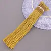 Nº 72 Cordão de Pingente de Bobina Trançada Feito à Mão Pulseira Fio de Contas Pingente Argola de Puxar Acessório DIY Laço