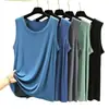 Chaleco de Modal Suelto Casual para Hombre, Nuevo de Verano, Talla Grande, Cómodo y Adecuado para Ropa Exterior, Pijamas, Ropa de Casa y Deportes