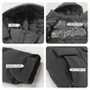Chaqueta Gruesa Acolchada de Algodón con Mangas Largas para Hombre Personalizada Ropa de Trabajo de Invierno Chaqueta Acolchada de Algodón Cálida con Capucha a Prueba de Frío de Grafeno para Hombre