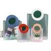 Bolsa de Mano de Cuero PU PP Bolsa de Regalo Transparente Mate Bolsa de Mano de Plástico para Souvenir Disponible para la Venta en Stock