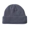 Gorros de Punto Cálidos para Otoño e Invierno, Logo Bordado Personalizado, Gorro de Punto de Color Sólido, Gorro de Punto Retro, Gorro de Cúpula a Prueba de Frío