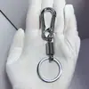 Fecho de Mola de Metal Anti-perda Chaveiro de Cintura Anti-perda Fivela de Carro Anti-perda Barraca de Rua Mercadorias em Geral Pequenos Produtos Presente Criativo