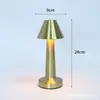 Creativa Nórdica Moderna Transfronteriza Mesita de Noche Barra Dormitorio Carga USB Táctil Hierro Mancuerna Lámpara de Mesa Luz Nocturna Atmósfera