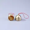 Colgante de Campanilla para Viento 3.8cm Campana Cortina Interior Coche Decoración Festiva Campana de Navidad Colgante Pequeño