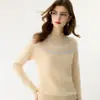 Suéter de Cachemira para Mujer Otoño/Invierno 2026, Engrosado, Versátil Diseño Fair Isle, Tejido de Lana