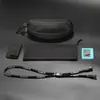 Estuche para Gafas, Paño para Gafas, Tarjeta de Prueba de Luz Polarizada, Estuche para Gafas de Sol, Paño para Gafas, Cordón para Gafas Deportivas
