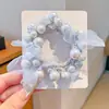 Moderna Nueva Diadema de Perlas de Alta Gama, Nuevo Elegante Accesorio para el Cabello para Mujeres, Anillo para Moño, Adorno para el Cabello