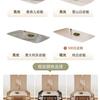 Mesa de Comedor de Pizarra Combinación de Mesa y Silla para el Hogar Madera Maciza Apartamento Pequeño Mesa de Comedor Moderna y Sencilla Mesa de Comedor Rectangular de Lujo Ligero