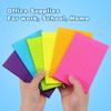 Amazon Explosões Fluorescente 100X150MM Post-its Dash Pontuação Máxima 45 Páginas Linha Horizontal Este 6 Cores N Gruda