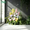 HY-DW5 Macetas florales artificiales, plantas verdes reales para decoración interior y exterior, restaurante, populares en redes sociales
