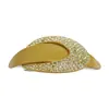 Accesorios Europeos y Americanos para el Cabello Nuevo Clip de Resorte de Diamante Completo Pinza para el Cabello de Ácido Acético Pinza para el Cabello de Disco de Arco de Botón Retro