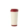 Caneca de Lírio do Vale Feita Sob Medida em Aço Inoxidável 316, Caneca Portátil para Uso Externo com Alça de Transporte, Uso Duplo para Carro e Uso Pessoal