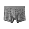 Procesamiento Personalizado Ropa Interior para Hombre 100% Algodón 10A Antibacteriana Transpirable Modernos Calzoncillos tipo bóxer Estampados Venta al por mayor en stock OEM
